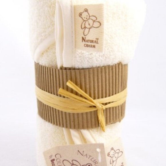 Natural Charm Baby’s Bath Natural 5pc Set 3 to 9 Months Light Cream - Picture 8 of 15